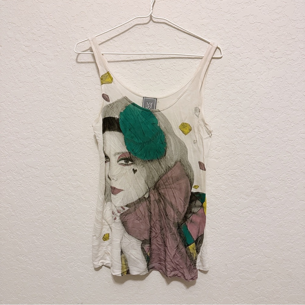 MANGO Y2K vintage tank top